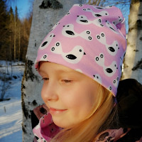 Trikoopipo Linnut pinkki