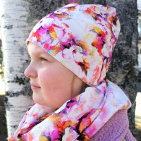 Tuubihuivi Kevätkukat