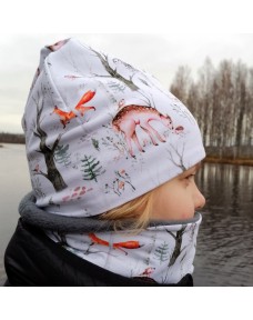 Trikoopipo Talvimetsä Trikoopipo Talvimetsä