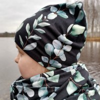 Tuubihuivi Lehtiköynnös