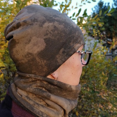 Trikoopipo Marmori vihreä