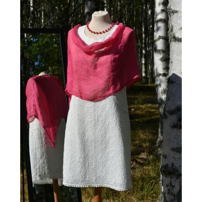 Pellavakeeppi pinkki