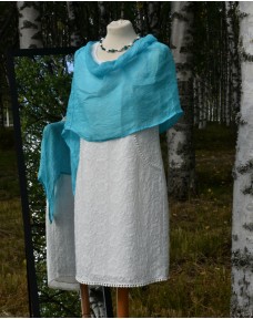 Pellavakeeppi turkoosi