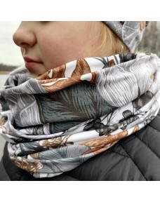 Tuubihuivi Onnen kukat Tuubihuivi Onnen kukat